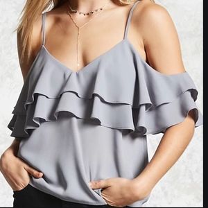 Cold shoulder top